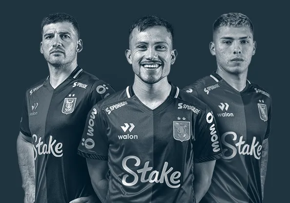 Sello deportivo para bloque de torneos y equipos destacados.