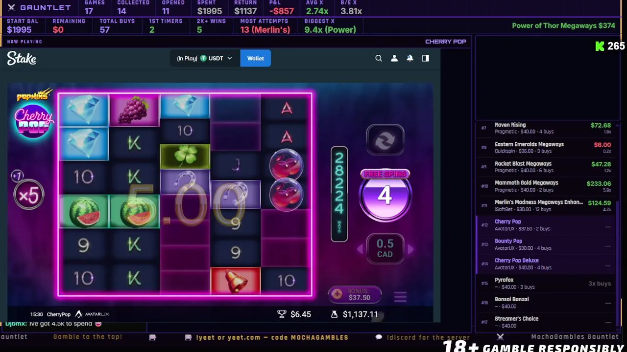 Slot con composición elegante y colores vibrantes.
